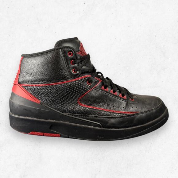 Nike Air Jordan 2 Retro Alternate 87 Black Sneaker 834274-001 Men’s Size 12 main image 9